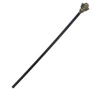 minkissy Scepter Staff Halloween Costume Prop Mystical Walking Stick for Cosplay Ancient Themed Party Accessory Lightweight Portable Design for Unique Wizard Look