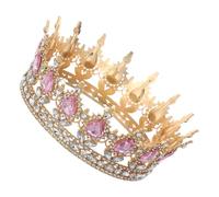 minkissy Shiny Rhinestone Crystal Tiara Headband for Women Vintage Princess Accessories for Weddings Proms and Halloween Costumes Lightweight and Design