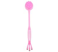 minkissy Silicone Massage Knocking Stick Back Scratcher Body Massager Soft Flexible Massage Tool for Unisex Relaxation and Muscle Relief, Pink Economic Version