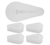 minkissy Silicone Molds and Baking Chocolate Candy Crow Skull 5pcs Halloween Raven Head Shape for DIY Jewelry Pendant Making with Detailed Carving Design, Suitable for School Activities