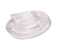 minkissy Silicone Nail Stamper 2pcs Jelly White Nail Art Stamp Templates for Diy Manicure Suitable for Professional