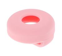 minkissy Silicone Protective Case for Pet Tracker with Shockproof Anti-lost Sleeve, Soft Pink Silicone Locator Cover Compatible with Pet Collars for Secure Tracking
