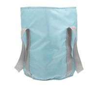 minkissy Simple Foot Washing Bucket Aluminum Easy to Carry Camping Foot Bath Bag The Go