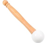 minkissy Singing Bowl Meditation Tool Accessory Rubber Mallet Crystal with Wooden Handle for Playing Sound Bowls Lightweight and Portable for Percussion Instruments