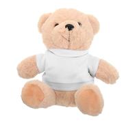 minkissy Soft Plush Bear with Blank T Shirt for Custom Designs for Birthdays Showers Christmas Creative DIY for Small Plush