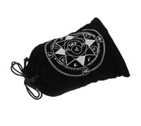 minkissy Soft Tarot Card Storage Bag Small Drawstring Pouch for Jewelry Crystals Coin Protection Elegant Cloth Sack for Sacred Spiritual Items