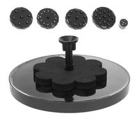 minkissy Solar for Oxygen Pump Fountain Small Decor for Garden Floating and, Plastic Water Pump with 200 L/h Capacity, Easy to Install and Remove, Water Circulation Ponds Outdoor