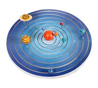 minkissy Solar System DIY Painting Kit for Blank Planet Model for Creative Solar System Puzzle Craft Easy to Paint Planet for Preschoolers and Teen Art Projects