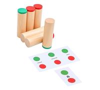 minkissy Sound Teaching Aids Wooden Toys for Boy Girl Cognitive Training Educational Interactive Toys for Sensory Play and Thinking Training at Home School