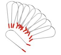 minkissy Stainless Steel Hair Roller Clips Pack Hot Roller Clips for Stylists Random