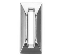 minkissy Stainless Steel Rectangle Coin Entry Slot for Gaming Consoles Token Drop Slot Frame Suitable for Fighting Game Machines