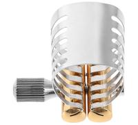 minkissy Stainless Steel Saxophone Ligature Clip Durable Metal Fastener for Alto Sax Mouthpiece Secure Fit for School Bands Personal Practice Live Performances