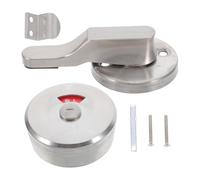 minkissy Stainless Steel Toilet Door Lock with Vacant Occupied Privacy Indicator, Bathroom Partition Bolt Lock for Public Restroom Cubicles, Commercial Privacy Indicator Latch