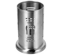 minkissy Stainless Steel Utensil Crock with High Durability and Practicality, Silverware Holder Suitable for Kitchen Utensils and Spatulas, Featuring A Simple and Elegant Design for Kitchen