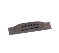 minkissy String Acoustic Guitar Bridge Saddle for Folk Classical Guitars Pre Slotted Drilled Replacement Parts Easy Mounting Vintage Aesthetic Fits Models