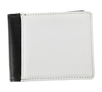 minkissy Sublimation Wallet Multifunctional PU Leather Money Bag Blank Wallet for Heat Transfer Stylish Credit Card Holder Father Day Present for Personalization