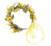 minkissy Sunflower Festival Headband Artificial Flowers for Party Hair Accessory Headdress for Wedding Performance Hair Hoop