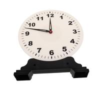 minkissy Teaching Clock for Moveable Hands Plastic Cognition Model for Elementary Math Classroom Aid Creative Design Educational for Learning Concepts
