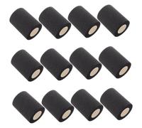 minkissy Tennis Racket Grip Tape 12pcs Pre-Cut Overgrip Tape Badminton Racket Grip Wrap Sports Foam Bandage Ankle Calf Support Vibration Reduction