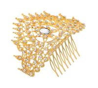 minkissy Thai Traditional Hair Clip Goddess Crown Headband Hair Accessories for Women Girls Exotic Travel Souvenir Photoshoots Festival Headpiece