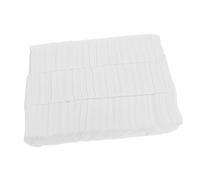minkissy Thickened White Cotton Pads 500pcs Deep Cleansing Reusable Face Swabs for Makeup Removal and Toner Application