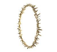 minkissy Thorn Crown Headpiece for Women Unique Hair Jewelry for Celebrations Intricate Design for Bridal Parties and Festivals Compact and Easy to Carry for Girls and Brides