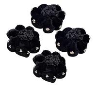 minkissy Top Knot Headband Hairnets for Women Dance Buns Hair Bun Net Cover for Nurse