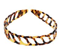 minkissy Tortoise Shell Headband Acetate Sheet Hairpin For Women French Headband Vanity Hair Bands Non-Slip Headband for Wash Sport