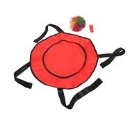 minkissy Toss and Catch Paddle Game for Red Bouncy Ball with Wear Resistant Material Lightweight Educational for Indoor Outdoor Play and Sensory Development