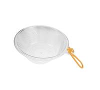 minkissy Transparent Face Wash Basin with Hanging Strap Portable Plastic Washbasin for Facial Cleansing Compact and Skincare Tub for Beauty Salons Estheticians and Home Use