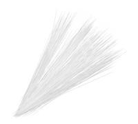 minkissy Transparent White Cat Doll Whiskers Pure White Bottle for Crafting Easy Attachment Simulated Animal Whiskers for DIY Felting and Stuffed Animal Enhancements