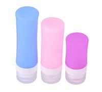 minkissy Travel Pouches for Toiletries of Travel Dispenser Bottles Silica Bottles for Home Business