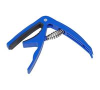 minkissy Ukulele Capo for Acoustic and Electric Guitars Easy One Handed for Folk Country Music Durable Abs Material Stylish Blue Design