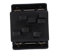 minkissy Ukulele Practice Aid Ukulele Chord Training Tool for Beginners Easy Installation Design for Fast Chord Practice Black