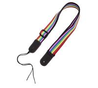 minkissy Ukulele Strap Adjustable for Soprano Tenor Concert String Instruments Rainbow Shoulder Strap Comfortable for Boys and Girls Adults Practice Performances
