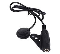 minkissy Ukulele Transducer Pickup for Guitar Violin and Mandolin Easy Installation Volume Durable Material Back Adhesive Compatibility for Acoustic Instruments Black
