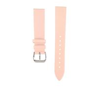 minkissy Ultrathin Cattlehide Leather Watch Band Quick Release Strap Pink for Classic Style and Durability for Everyday Wear