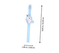 minkissy Unicorn Touch Screen Kids Watch Cute Clamshell LED Wristwatch for Children Adjustable Size Colorful Design for Kids