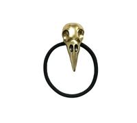 minkissy Unique 3d Metal Crow Skull Hair Accessory Punk Inspired Hair Band for Women's Halloween Dress-up
