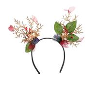 minkissy Unique Antler Hair Band Hoops Girls Hair Bands Christmas Party Favor Adorable Headband 1pc