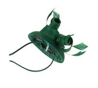 minkissy Unique Spiral Faux Linen Gauze Hair Accessory for Brides Bridesmaids Elegant Hair Decoration for Weddings Proms Special Events Easy to Use Head