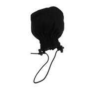 minkissy Universal Foldable Hair Dryer Diffuser Cover Mesh Blow Dryer Sock Hair Styler Cap Silver for Travel and Salon
