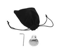 minkissy Universal Tuning Fork Holder Part for Home Use with Wearproof Metal Material and Multi-hole Design Replacement Tuning Fork Stand Accessory with Storage Bag for Travel Use