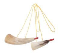 minkissy Viking War Blowing Horn Party Performance Prop with Authentic Sound, Sturdy Material, for Pirate Cosplay and Medieval Accessories Events