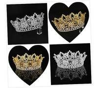 minkissy Vintage Crystal Rhinestone Bridal Tiara Crown for Women Wedding Tiara Crown for Special Occasions