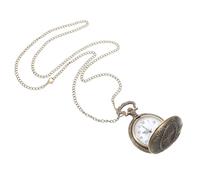 minkissy Vintage Pocket Watch Retro Design Quartz Timepiece for Men Women Decorative Mechanical Watch for Fashion Style for Father Day Anniversaries Special Occasions