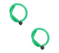 minkissy Violin Humidifier with F Hole Design, Rubber Sound Hole Moisture Tool for Violin and Viola, Musical Instrument Humidity Care to Prevent Cracks and Maintain Tone, Green