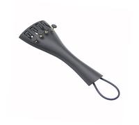 minkissy Violin Tailpiece Aluminum Alloy 3/4 4/4 with Tailgut and Fine Tuner Replacement Part Musical Instrument Accessory for Violin Fiddle Orchestral Strings