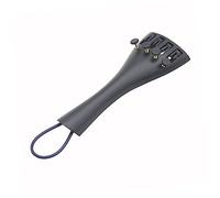 minkissy Violin Tailpiece with Tailgut Cord Replacement Lightweight Durable Aluminum Alloy Accessory for Violins for Maintenance and Repair of Musical Instruments