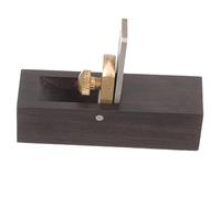 minkissy Violin Thumb Plane Hand Planer Ebony Wood Luthier Tool for Violin Viola Cello Wooden Instrument Crafting and Repair